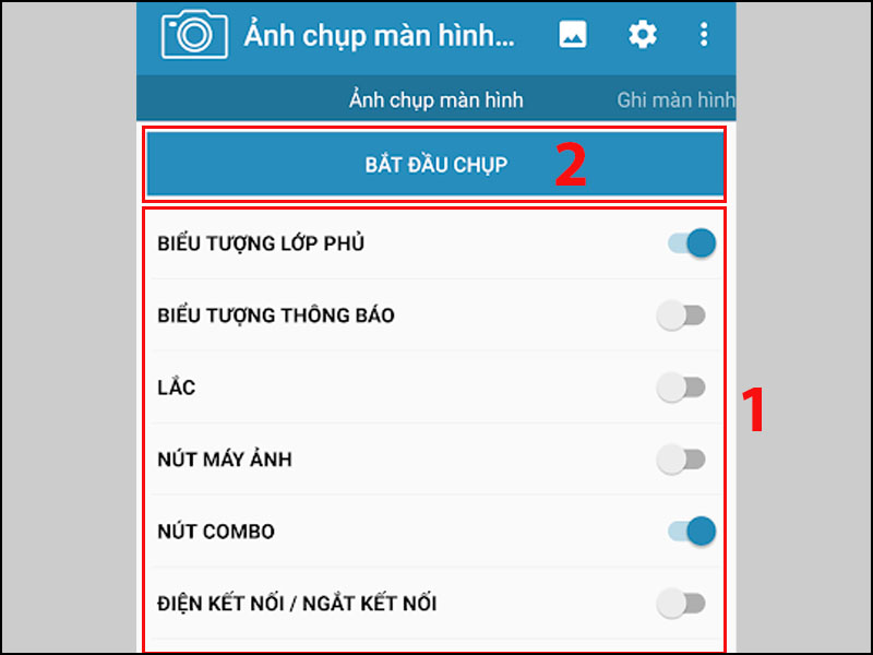 Sử dụng ứng dụng Ảnh chụp màn hình Dễ dàng